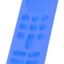 Anti Slip Silicone Remote Control Cover for Fire TV Stick, Grip Enhancing Protective Case for Family Use (Blue)