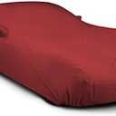 Coverking Custom Fit Exterior Car Cover Designed for Select Mercedes-Benz S550 Model Vehicles: Stormproof Fabric, Red
