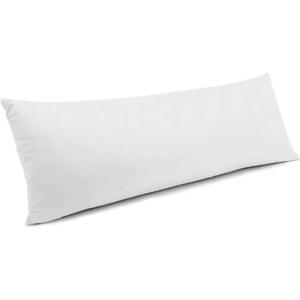 MoonRest® Premium Lumbar Polyester 100% Cotton Fabric Filled with 100% Pure Virgin Synthetic Fiberfill Decorative Throw Pillow Insert Stuffer Form for Sofa Couch Cushion Bedroom 16x36”