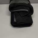 PURRUGS Dirt Trapping Door Mat 24" x 59", Non-Slip Machine Washable Entry Rug, Shoe Scraper, Dog Doormat, Super Absorbent Welcome Mat for Front & Back Door, Muddy Wet Shoes & Paws, Black