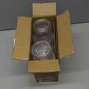 HIGIINC Iced Coffee Cups With Lids and Straws 4 Pcs, 16 OZ Unbreakable Glasses Drinking Set,Clear Plastic Cups Reusable Iced Coffee Tumbler with Lid and Straw, To Go Coffee Cups Dishwasher Safe