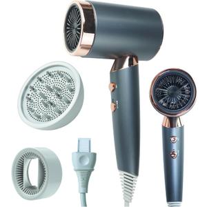 Professional Lonic Hair Dryer for Women & Men,1600W Fast Drying Blow Dry with Diffuser and Concentrator for Various Types of Hair,High Speed Quiet Hairdryer for Home Salon,Travel,Hotel
