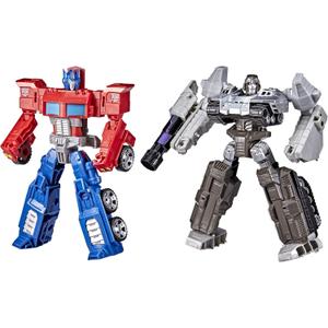 Transformers Toys Heroes and Villains Optimus Prime and Megatron 2-Pack Action Figures - for Kids Ages 6 and Up, 7-inch 
