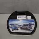 COCO BIRD Snow Chains, Wear-Resistant High Carbon Steel Anti Slip Tire Chain for Passenger Cars, Pickups, and SUVs, Set of 2 (KN130)