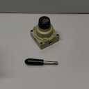 Baomain Rotary lever hand valve HV-02 PT1/4 Air Flow Control 3 Position 4 Way