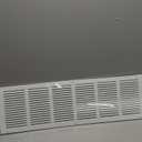 Return Air Grille, 8 X 30, White, Steel