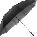 canopy Vented Auto open Golf Umbrella Black