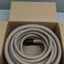 Flexzilla Colors Garden Hose 5/8 in. x 50 ft., Lightweight All-Weather Water Hose, Durable and Flexible, Leak-Free Connections, Brown Mulch
