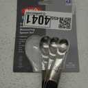 OXO Good Grips 4 Piece Stainless Steel Measuring Spoons with Magnetic Snaps