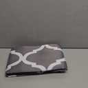 Melodieux Moroccan Fashion Room Darkening Blackout Grommet Top Curtains, 52 by 63 Inch, Grey (1 Panel)