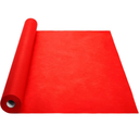 Red Carpet Runner for Party, 50 Ft Runway Aisle for Weddings, Banquets, Prom Nights, Movie Themed Red Carpet Party Decorations (40gsm, 3 Feet Wide, 50 Feet Long) - Prom Decor