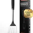 Stainless Steel Spatula Set, 1PC Heavy Duty Turner/Metal Spatula, High Heat Resistant Kitchen Cooking Utensils, Ideal Cookware for Frying Steak, Fish, Eggs or Pancakes