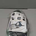 Waterproof Dining Chair Seat Covers Set of 6, Stretch Removable Dining Room Seat Covers for Dining Chairs, Kitchen, Hotel, Party (.Black)