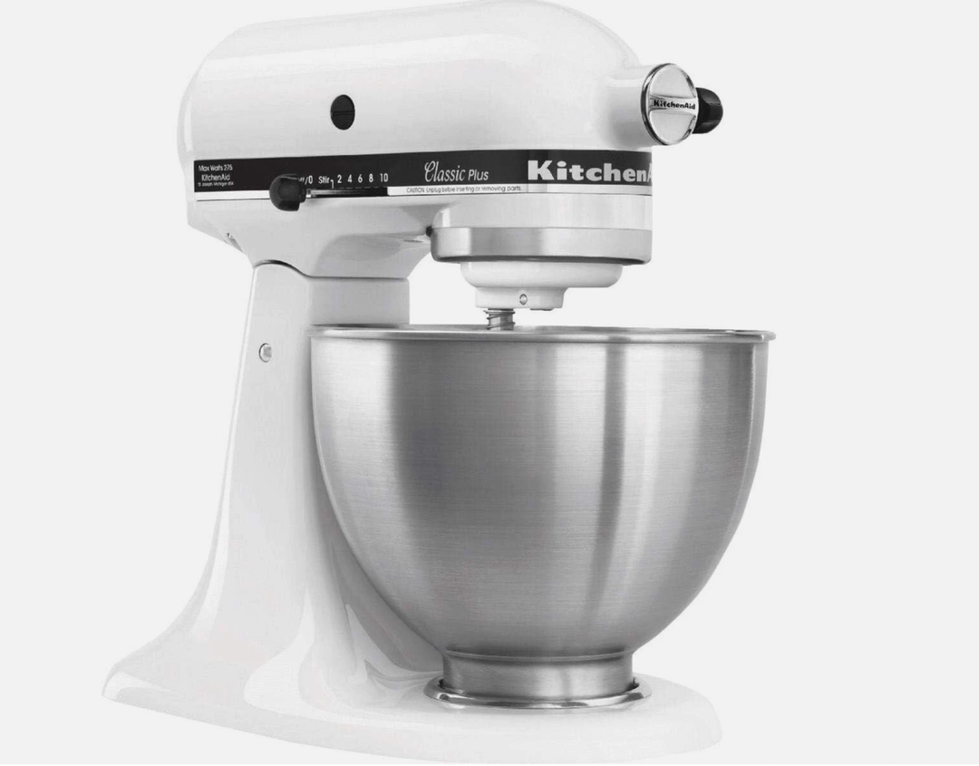 KitchenAid Artisan  Quart Tilt Head Stand Mixer, Porcelain Classic Plus White