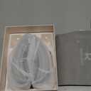 Eye Massager, Valentines Day Gifts for Women Eye Massager with Heat & Bluetooth Music Birthday Gifts Headache Dry Eye Relief and Improve Sleep Gift for Women/Men/Graduation,White