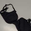 Tempt Me Underwire Push Up Bikini Top - Women Swimsuit Tops Bathing Suit Bra Top Only (Large, Black)