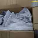 Van Roof Ladder Rack, 3 Adjustable Crossbars (48"-67") with Rain Gutter Mounts, Compatible with Chevy Express 1500/2500/3500 and GMC Savana Cargo Vans