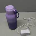 Momcozy Portable Bottle Warmer for Travel  Dual Heating Modes for Breast Milk & Water, Portable Milk Warmer with Fast Heating & Long Battery Life, 17 Ounces Large Capacity, Purple