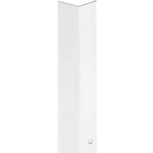 Prime-Line MP9129 Corner Shield Perforated, 3/4 In. x 48 in, Vinyl Construction, Clear, Fasteners Included (5 Pack)
