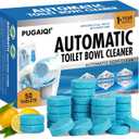 Toilet Bowl Cleaner Tablets Blue Toilet Tank Cleaners, Septic-Safe Hard Water Stain Remove, Effervescent Stain & Odor Remover Bathroom Automatic Toilet Cleaning & Deodorizer, Fresh Scent - 50 Tabs