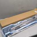 Commercial Mop,Masthome 42" Heavy Duty Dust Mop with Stainless Steel Handle,Large Industrial Mops for Floor Cleaning with 1 Cotton & 1 Microfiber Pad,Wet & Dry Large Mops for Home,Garage,School,Mall (Large-blue White)