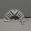 HOHOSIGN Rainbow Neon Sign Led Lights Rainbow Wall Decor Room Decor For Girls, USB/Battery Operated Lamp Kids Classroom Neon Light Decorations For Night Bedroom Office Christmas