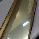 Door Kick Plate, Metal Kickplate for Bottom of Door,8x36 inch Aluminum Metal Plate Rounded Corners for Interior and Exterior Doors (Gold)