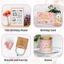 13th Birthday Gifts for Girls - 13 Year Old Girl Gifts Ideas for Offical Teenagers Girls - 13th Birthday Decorations Trendy Teen Girl Stuff - 11 Pieces Best Present for Daughter, Niece