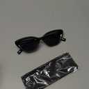 Cat Eye Sunglasses for Women, Vintage Retro Narrow Cateye Frame Trendy Sun Glasses, OP6913