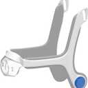 Replacement N20 Frame Compatible with ResMed AirFit & Airtouch N20 Nasal CPAP Mask - Upgraded Dual-Layer Soft Foam Padding for Anti-Red Mark Comfort (Frame Only: No Elbow, No Cushion, No Headgear) (1-Pack)