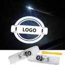 No Fade Car Door Lights Logo Compatible with Nissan, LED Welcome Lights Accessories for Altima Maxima Armada Titan Quest Pathfinder Terra (NS2-2pcs) (NA-2Pcs)