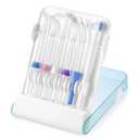 Replacement Tips for Waterpik, Water Flosser Replacement Heads Parts for Waterpik Oral Irrigator (2 Classic Jet Tips & Storage Case Bundle)
