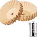 Large Coffee Filters Compatible with Sybo Commercial Coffee Maker, 120 Pcs Perforated Basket Filter Paper for Sybo 50 Cup