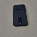 SURITCH for iPhone 17 Pro Max Case with Camera Control Cover, Camera Cover and Adjustable Kickstand, Compatible with MagSafe, Shockproof Bumper Protective Cases 6.9 Inch, Blue