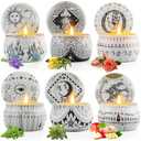 Scented Candles Gift Set, Natural Soy Wax, Stress Relief Gifts for Women, 6 Pack 5.65Oz Aromatherapy Candle, 150H Lasting Burn, Ideal Gifts for Birthday, Mother's Day, Thanksgiving, Christmas