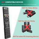 Universal TV Remote Control for Samsung,Hisense, LG,TCL,Philips,Sony,Insignia,Toshiba,Vizio Smart TVs and More Brand,(Compatible with Streaming Players,DVD/Blu-ray Players and Sound Bar Audio)