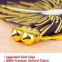 Upgraded, Ideal New Years Eve Party Supplies 2026, 300D Premium New Year Banner, Large 71x12in (with 2pcs Golden hanging rod) (Classic Diamond Style Design) HD Printing, Perfect for NYE Decorations