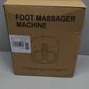 Foot Massager Machine with Heat, Upgrade 6 Airbags 29 Nodes Deep Rolling, Compression, Ankle Kneading, Shiatsu Foot Massager for Neuropathy Plantar Fasciitis, Gifts for Men Women Fits Up to 13"