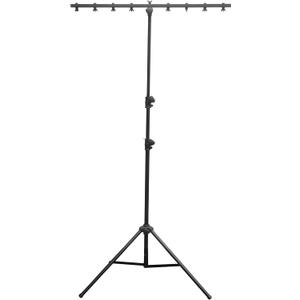 CHAUVET DJ CH06 Lightweight Lighting Stand w/T-Bar (50lb Capacity)