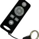 BT Multimedia Music Player Remote Control for Play Pause Next Prevtrack Volume Up/Down Mute Fit for iOS iPhone ipad Android System Smartphone Tablet Devices Sony FiiO Player ect