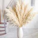 10pcs 40'' Pampas Grass Tall Decor - Pompas Floral, Tall Pampas Grass for Floor Vases, Living Room Floor, Floor Plants, Plumas para, and Grass Wall Decor (10PCS-Nature-40")