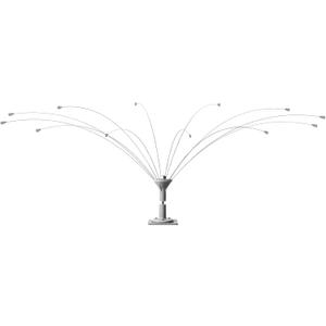 360 Long Leg Bird Deterrent, Deters Seagull, Pigeon, and Large Birds, Weatherproof Design Perfect for Boats, Docks, Roofs, Etc, 4FT