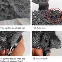 OULIGET Sunshade Net Fixing Clip,Round Shade Cloth Plastic Clips,Shade Fabric Clips Attachment,Shade Netting Fabric Accessories,20 Pieces.