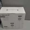 Primevolve Portable Oscillating Standing Fan,Rechargeable Battery Operated USB Floor Table Desk Fan with Remote, Bedroom Camping Travel Fans Black 7.7"