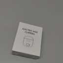 Electric Nail Clipper with Nail File, USB Rechargeable Automatic Trimmer for Adults, Seniors, Men, Women, Children, 3-Speed Levels (Pink) Not for Toenails