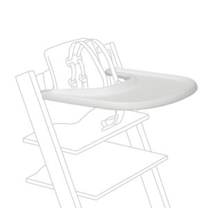 Stokke Tray, White - Compatible with Tripp Trapp Baby Set - Easy to use and Clean - Made with BPA-Free Plastic - for Ages 6-36 Months