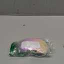 TECKNET Wireless Mouse, 2.4G Quiet Computer Mouse with USB Receiver, 4 Buttons Portable Cordless Mice for Chromebook, Laptop, PC, Mac, 800/1200/1600 DPI - Pink-Yellow Gradient