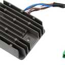 X AUTOHAUX Alloy Voltage Regulator Rectifier for Honda GX270 GX440 GX630 GX660 GX690 Engine Replace 31750-Z2E-803 31750Z2E803 6 Wires 6 Pins