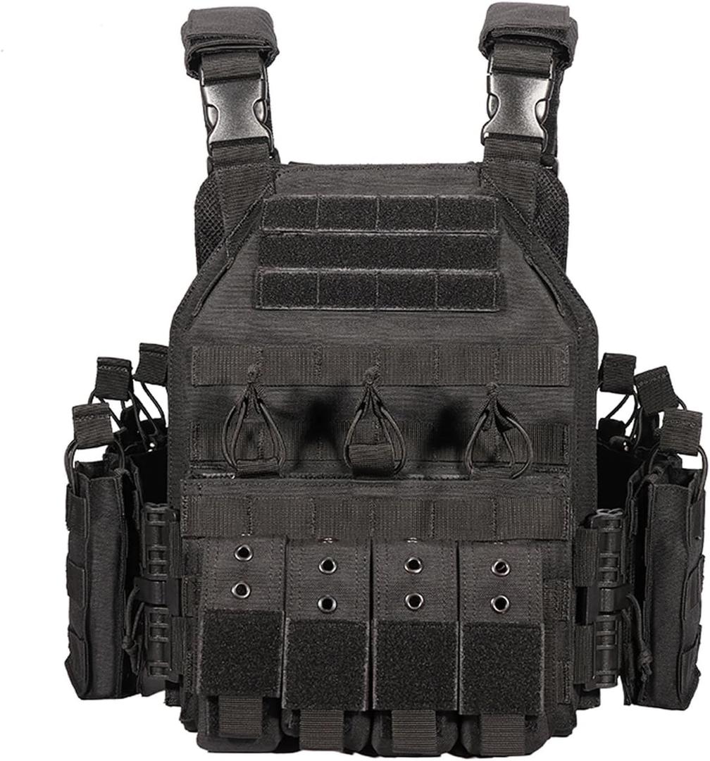 Quick Release Tactical Outdoor Vest (Black)