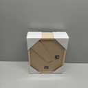 Yaetm 8x10 Picture Frame Set of 4, Solid Black Wood 8x10 Photo Frames with Tempered Glass, Display 5x7 with Mat or 8 x 10 without Mat for Wall Mount and Tabletop (4 Pack, Anthracite Black)